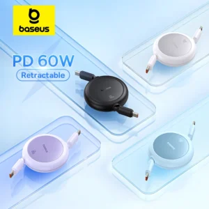 Cabo USB C Retrátil 60W Free2Pull