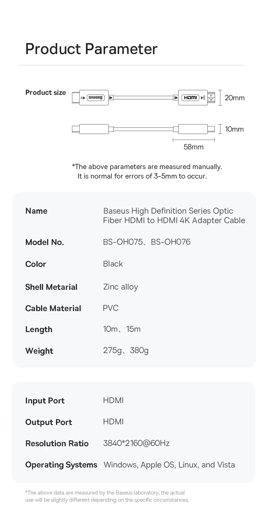 Cabo HDMI 4K Fibra Óptica - Imagem 20
