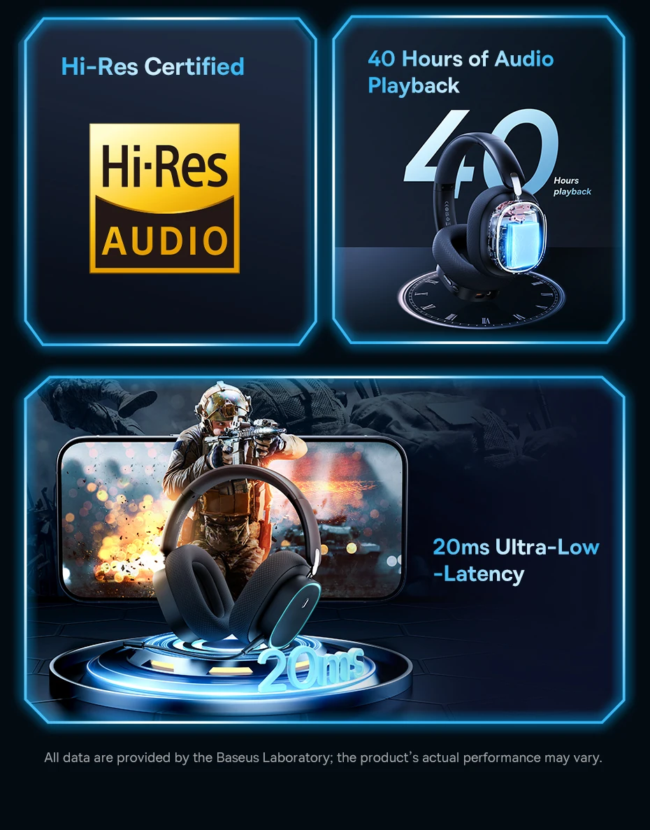 Headset Bluetooth 5.3 AeQur GH02 - Imagem 16