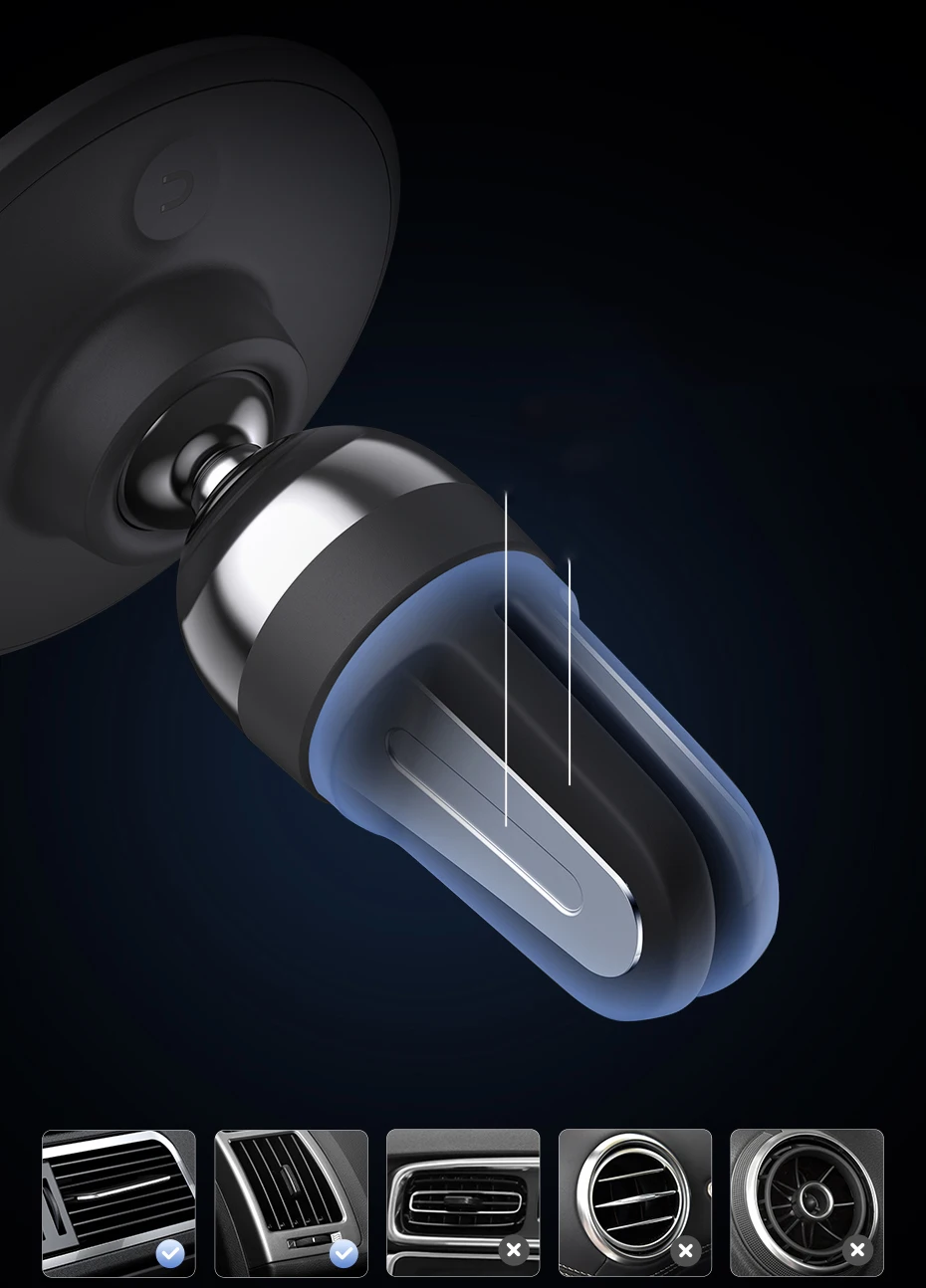 Suporte de Telefone Magnético C01 Versão Adesivada - Imagem 12