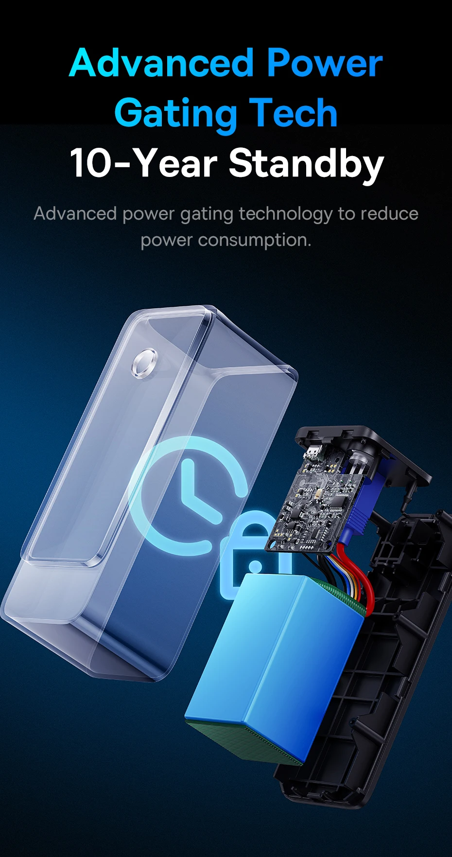 Auxiliar de Partida Mini Portátil 6000mAh 600A - Imagem 14