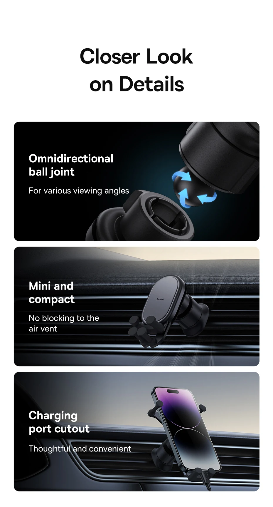 Suporte de Celular com Fixação Automática Nova Versão - Imagem 18