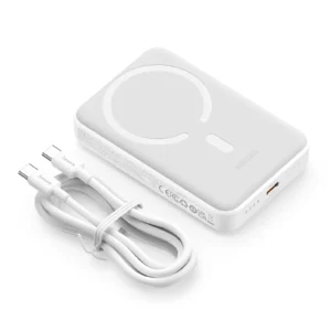 Power Bank MagSafe Baseus 10000mAh 30W - Branco
