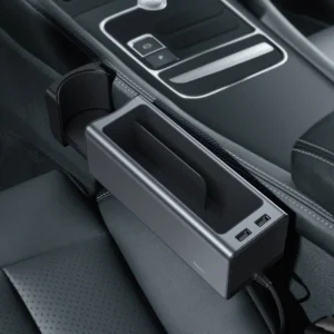 Suporte organizador de acessórios para carro - Preto