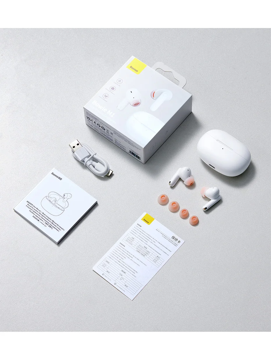 Fone de Ouvido Bluetooth 5.2 Bowie M1 ANC TWS - Imagem 22