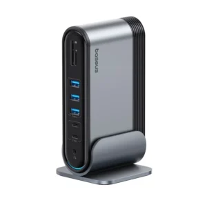 Hub Baseus 17 em 1 USB C - Prata