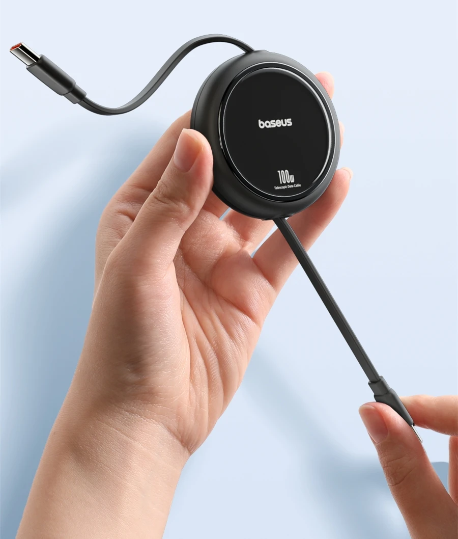 Kit 2 Cabos Retráteis USB C 100W Free2Draw Carregamento Rápido - Imagem 15