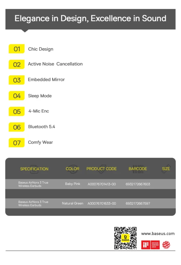 Fone de Ouvido AirNora 3 Bluetooth 5.4 - Imagem 24