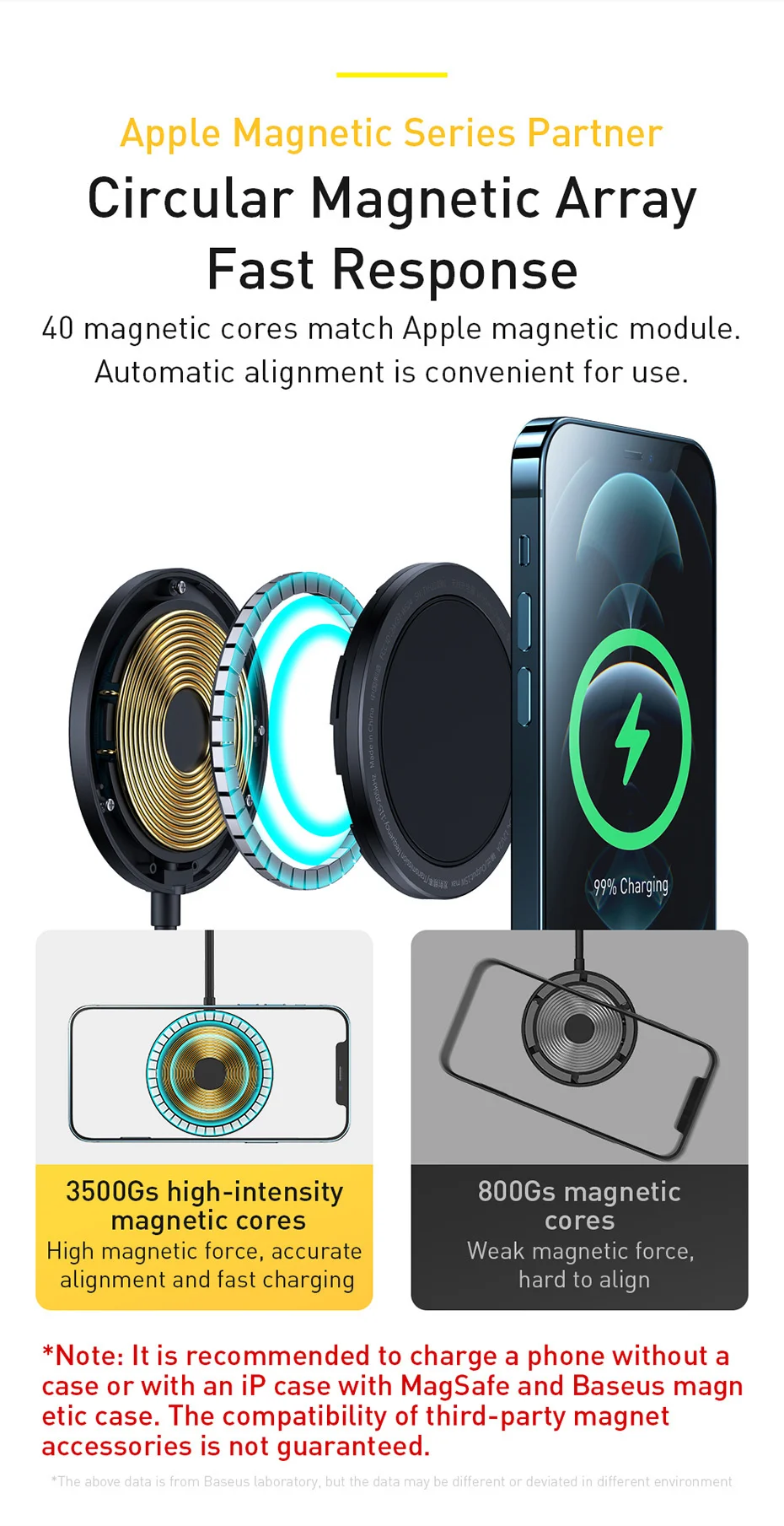 Suporte carregador magnético 15W - Imagem 12