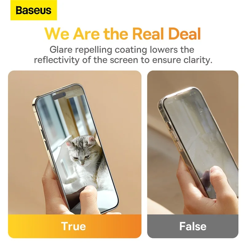 Película de Vidro Anti-Brilho para iPhone 13 e 14 - Imagem 2