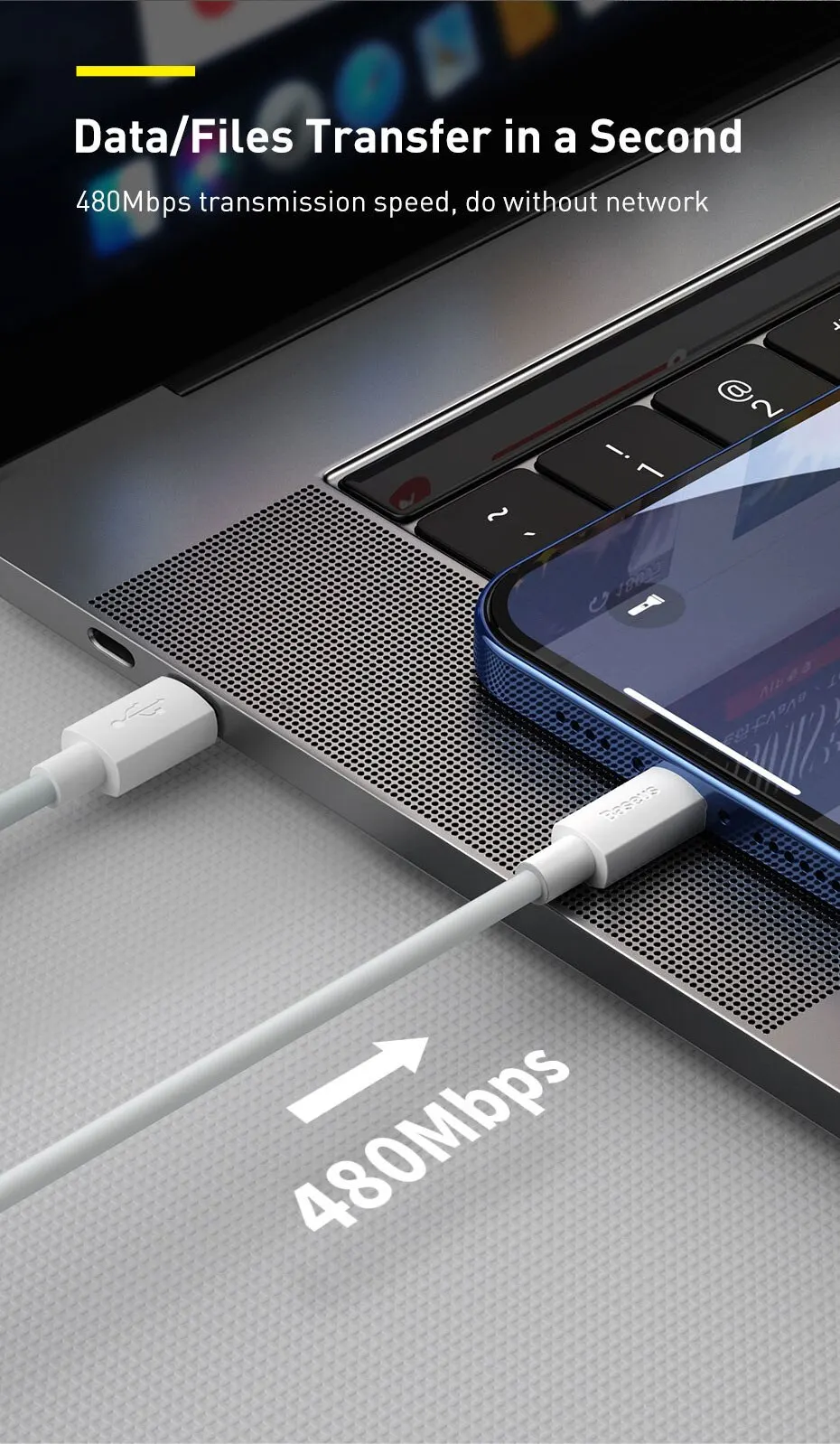 Cabo USB C para iPhone 20W - Imagem 16