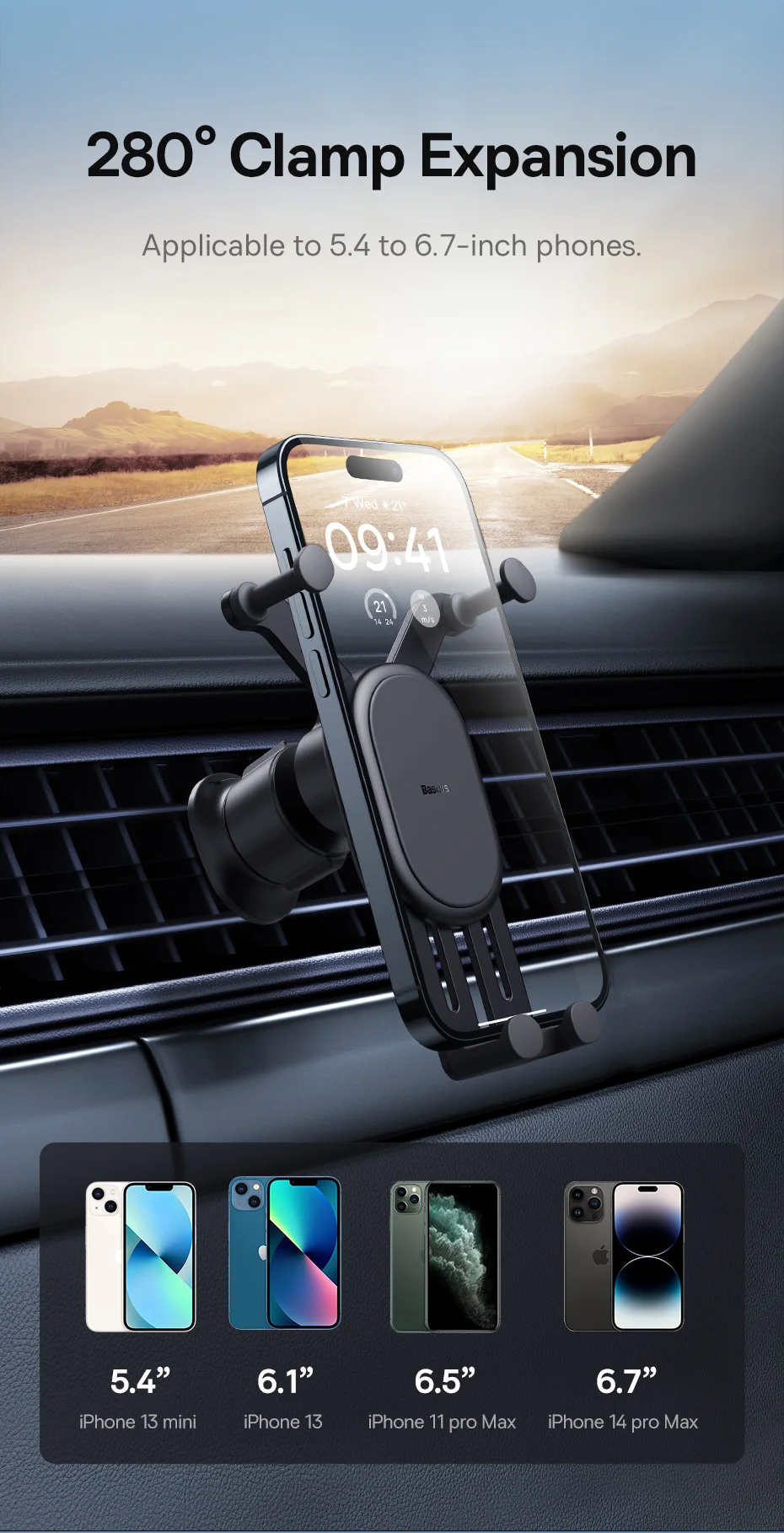 Suporte de Celular com Fixação Automática Nova Versão - Imagem 16