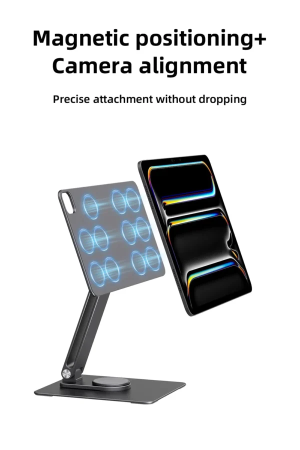 Suporte Magnético para iPad M4 com Base de Carregamento IPC20S - Imagem 9
