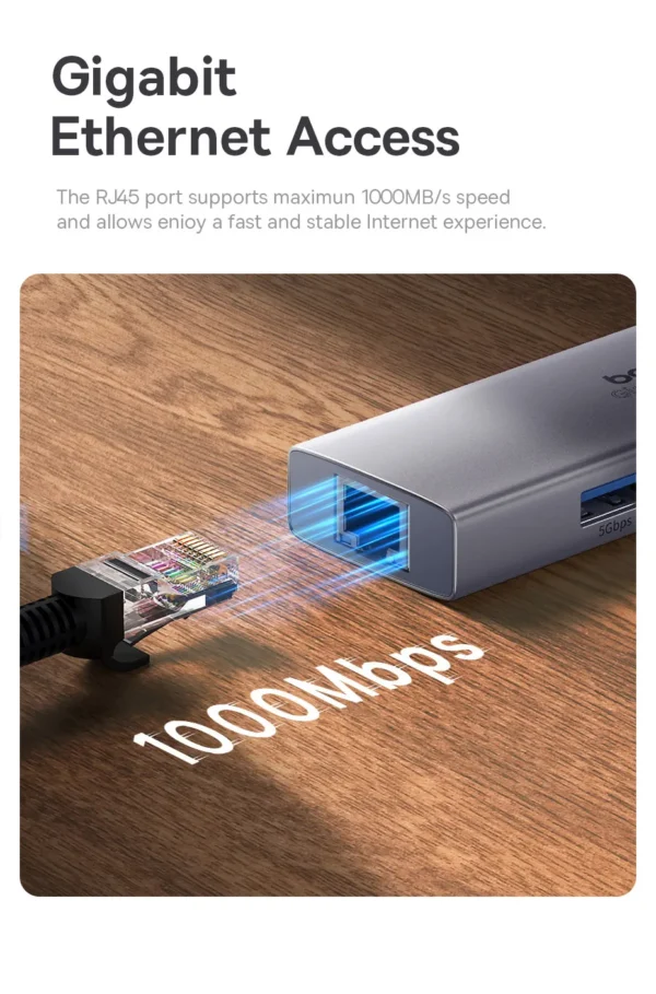 Hub USB C 4 em 1 PortalJoy - Imagem 11
