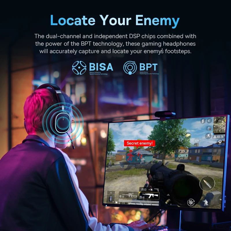 Headset Bluetooth 5.3 AeQur GH02 - Imagem 3