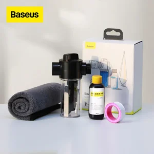 Kit Limpeza Baseus Toalha Shampoo Automotivo Pulverizador