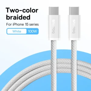 Cabo USB C 100W Dynamic 3 - Branco