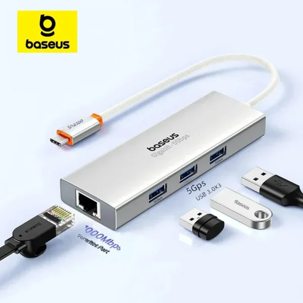 Hub USB C 4 em 1 PortalJoy