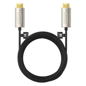 Cabo HDMI 4K Fibra Óptica - Preto