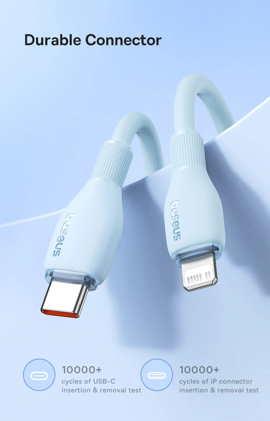 Cabo USB C para iPhone 20W Carregamento Rápido - Imagem 13