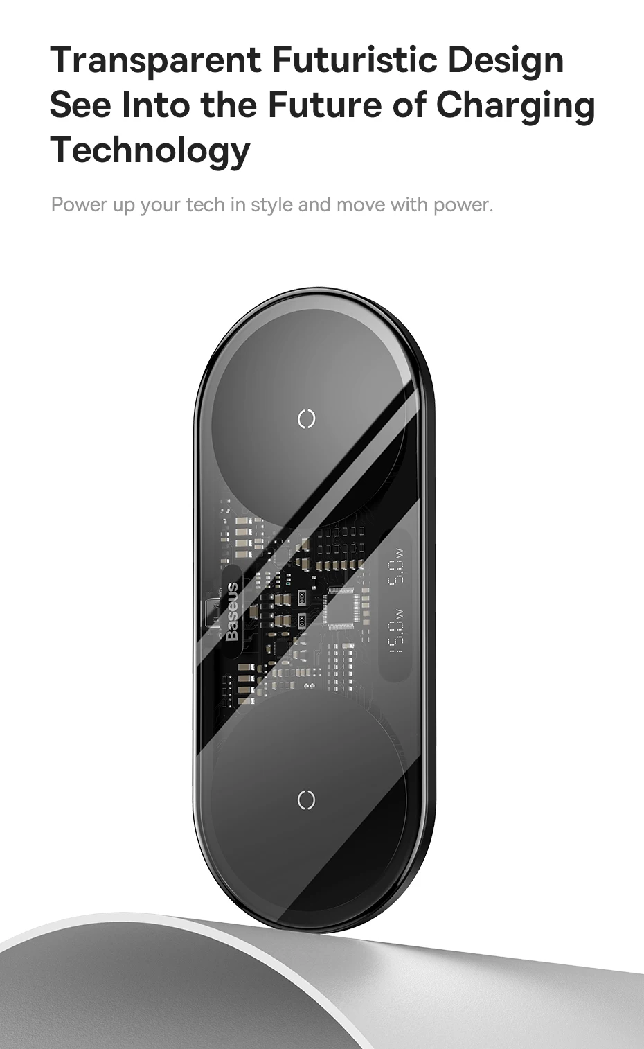 Carregador Magnético 2 em 1 Qi 20W com Display - Imagem 13