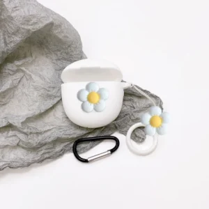 Capa Protetora Flores para Fone de Ouvido Baseus - A7 - Branco