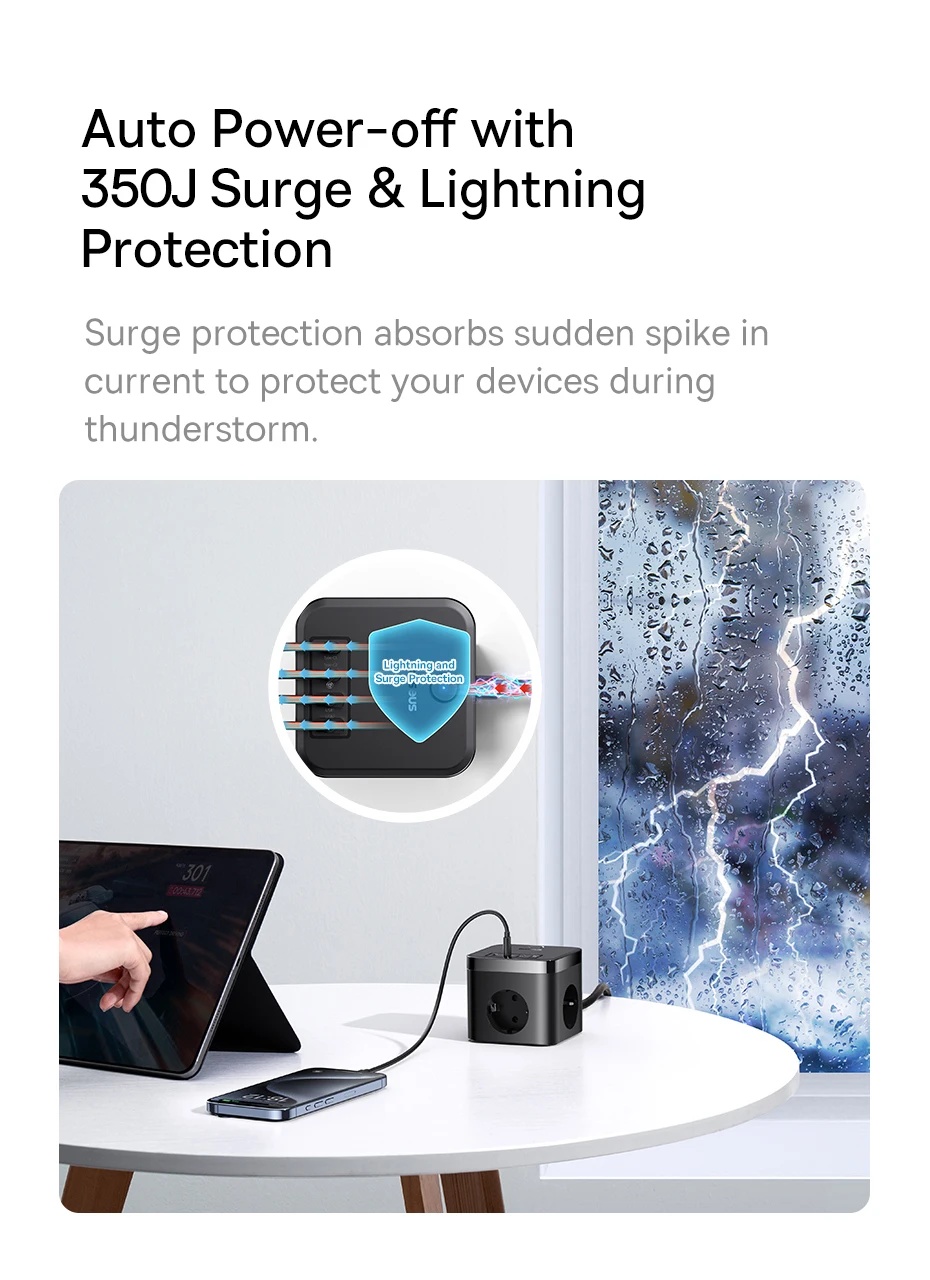 Carregador de Mesa 30W 7 em 1 PowerCombo - Imagem 10