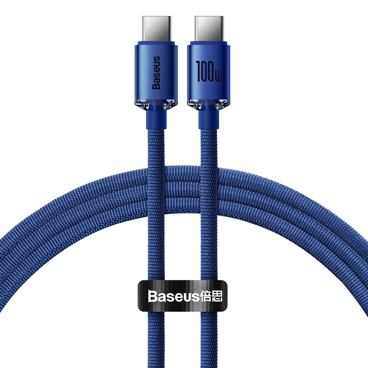 Kit Baseus 10 Cabos 100W USB C PD Serie Cristal 1,2m - Imagem 10