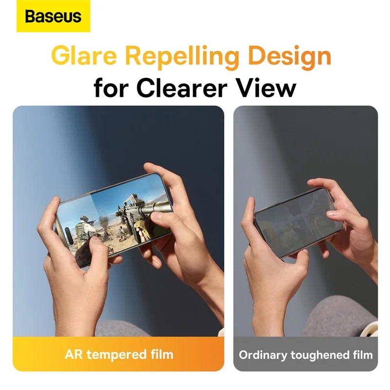 Película de Vidro Anti-Brilho para iPhone 13 e 14 - Imagem 3