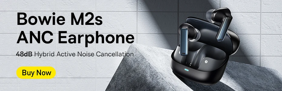 Fone de Ouvido Bluetooth 5.2 Bowie M1 ANC TWS - Imagem 7