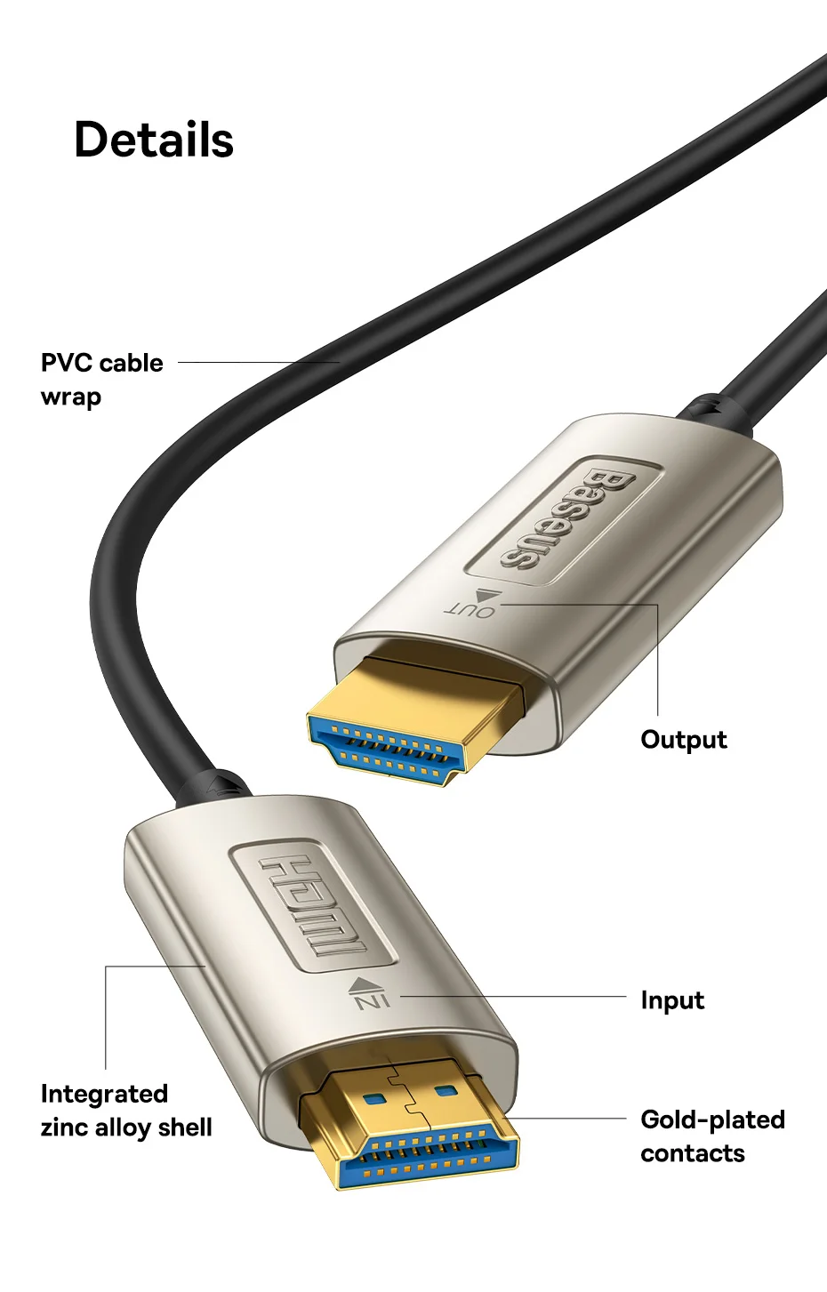 Cabo HDMI 4K Fibra Óptica - Imagem 19