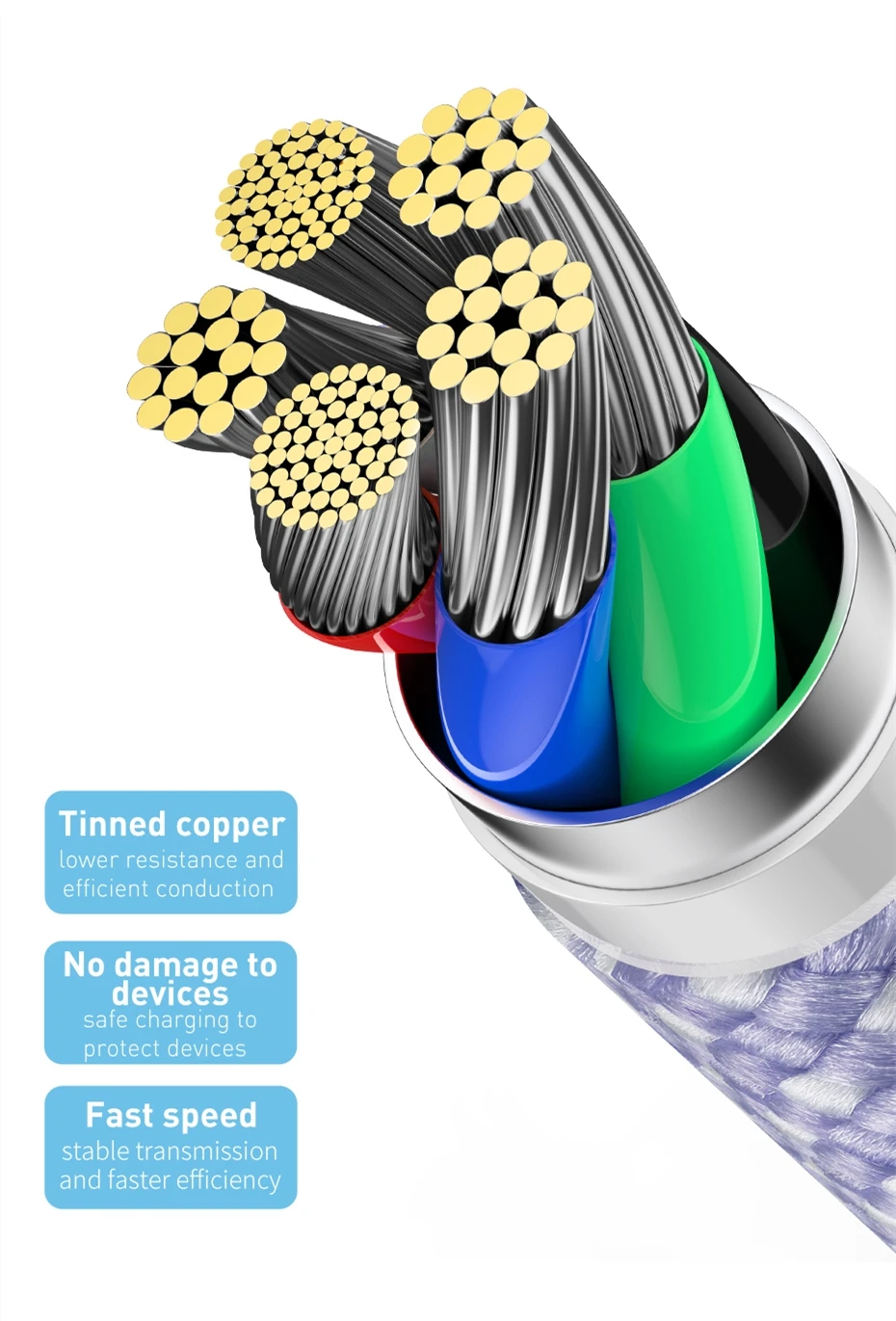 Cabo USB C Lightning PD 20W - Imagem 19