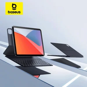 Capa com Teclado Magnético Removível para iPad