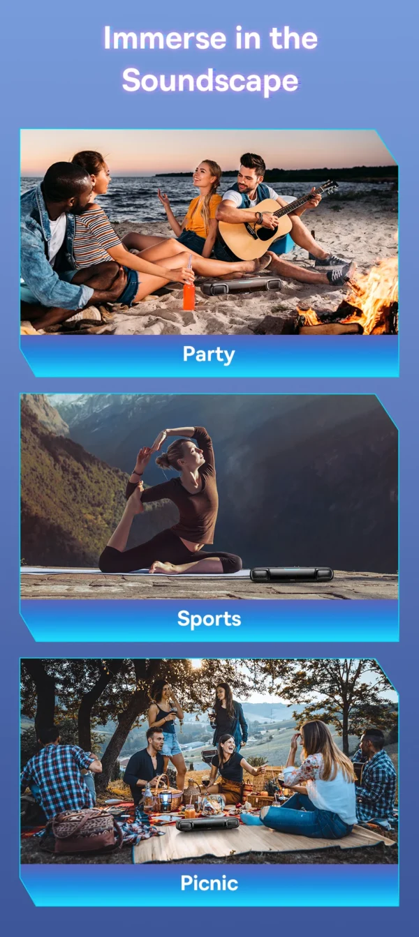 Soundbar Bluetooth 5.3 AeQur DS10 - Imagem 12