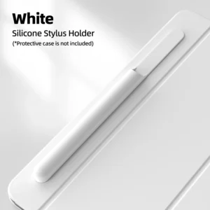 Suporte de Silicone Goojodoq para Caneta Stylus - Branco