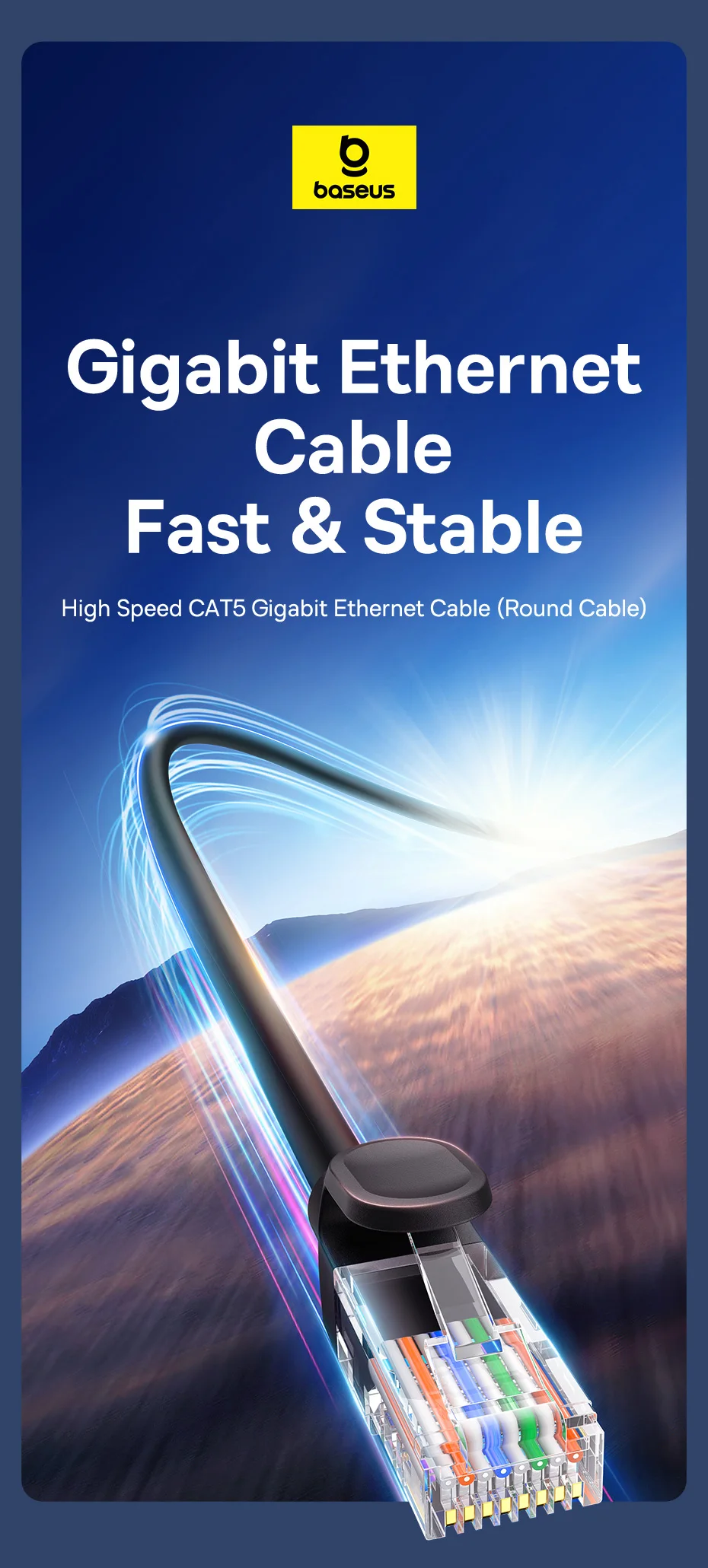 Cabo Ethernet RJ45 Cat5 - Imagem 8