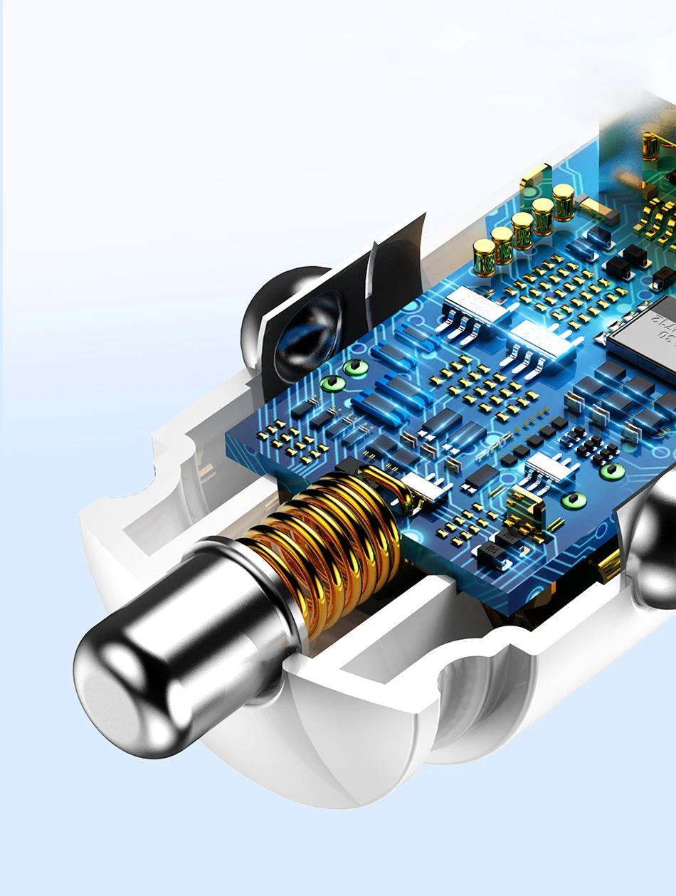 Kit 5 Carregadores Veicular 12V USB Duplo 3.1A - Imagem 16