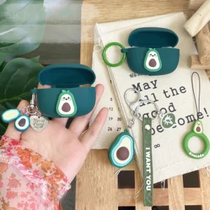 Case de Silicone Abacate para Fone Bowie E9 Baseus