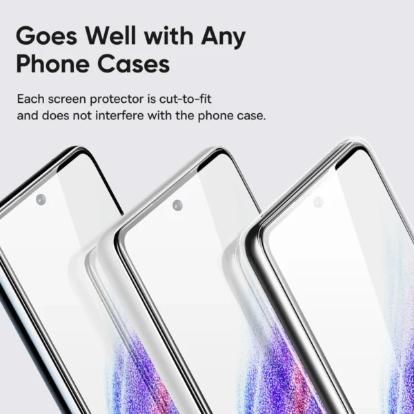 Película de Vidro Temperado para Samsung S22 e S23 2Pçs - Imagem 6