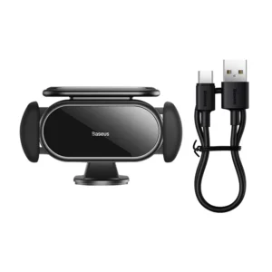 Suporte Veicular com Placa Solar - Preto