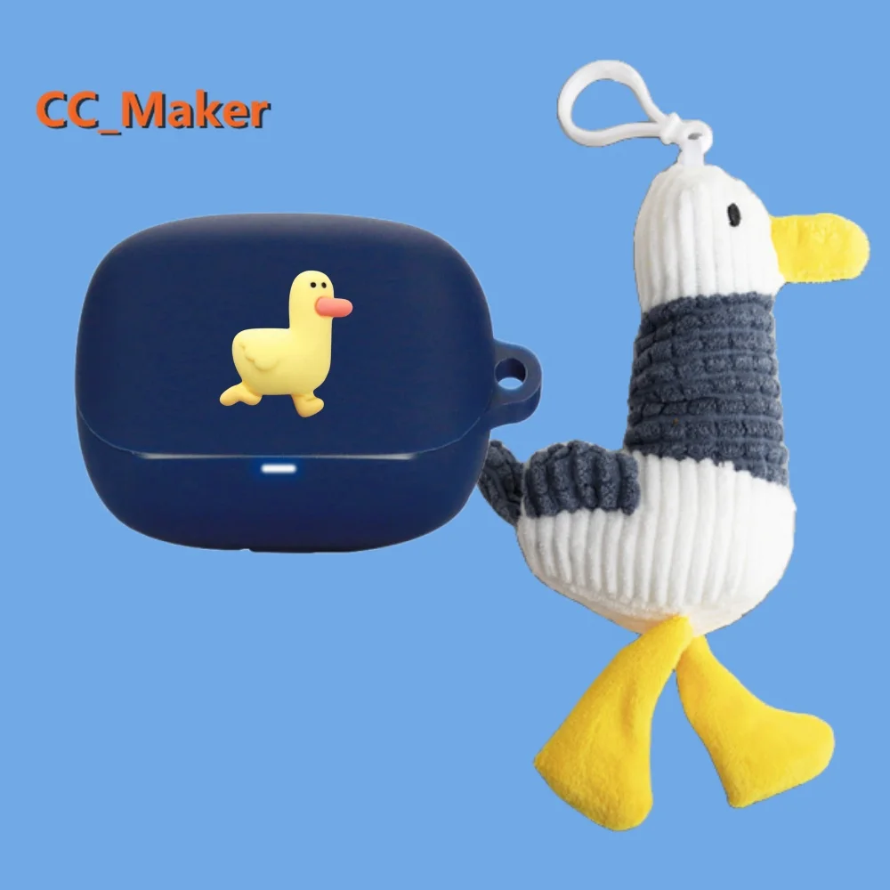 Capa Protetora Pato para Fone Bowie M2S - Pato Azul