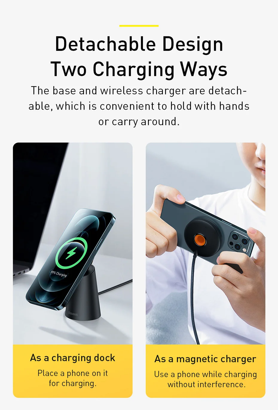 Suporte carregador magnético 15W - Imagem 11