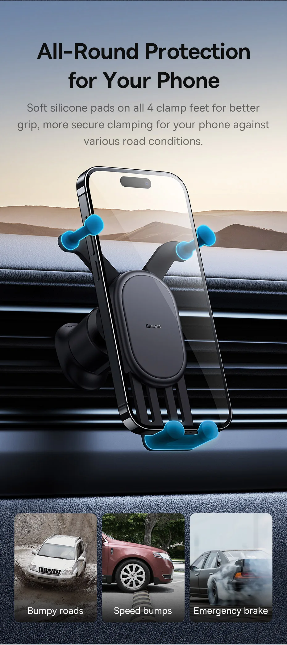 Suporte de Celular com Fixação Automática Nova Versão - Imagem 13