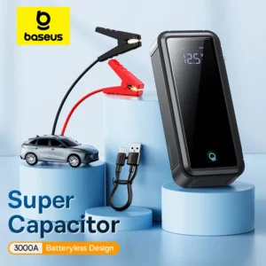 Auxiliar de Partida com Supercapacitores 3000A