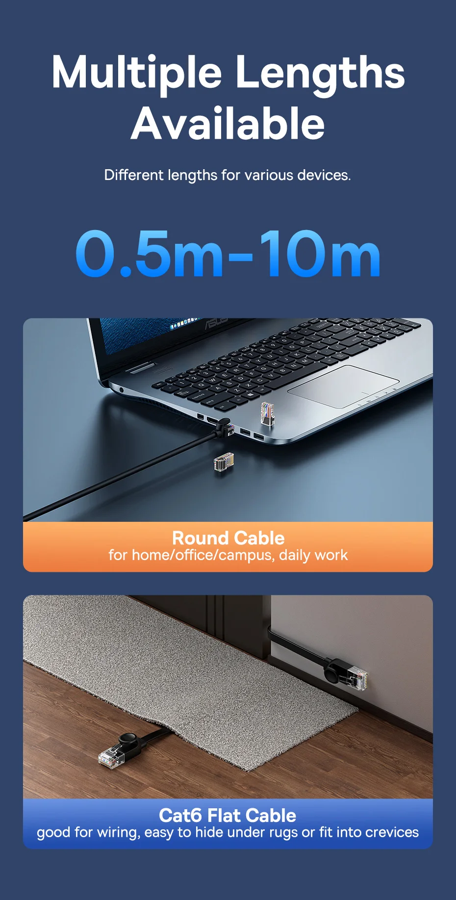 Cabo Ethernet RJ45 Cat5 - Imagem 21