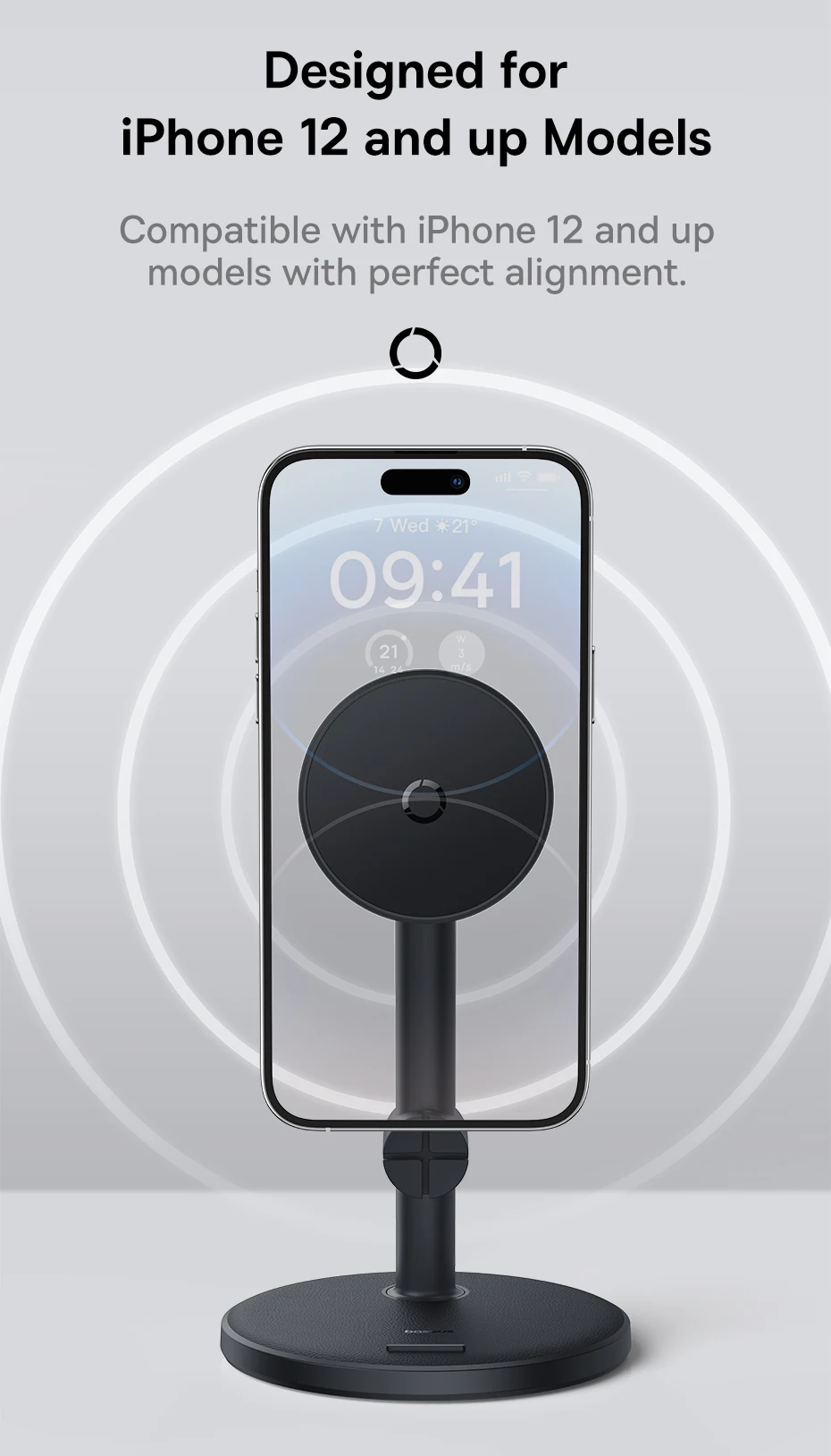 Suporte Magnético Ajustável de Mesa - Imagem 9