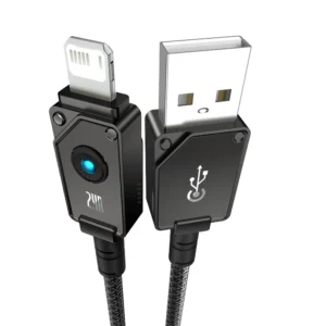 Cabo USB Baseus para iPhone 2.4A Fibra de Aramida - Preto