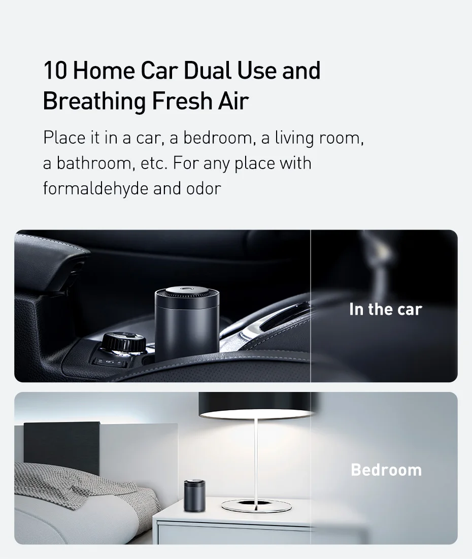 Purificador de Ar para Porta Copos - Imagem 16