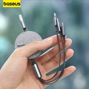 Cabo USB 3 em 1 Retrátil