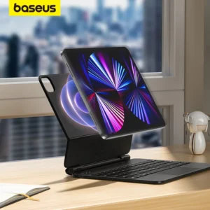 Teclado Magnético para iPad Capa Protetora